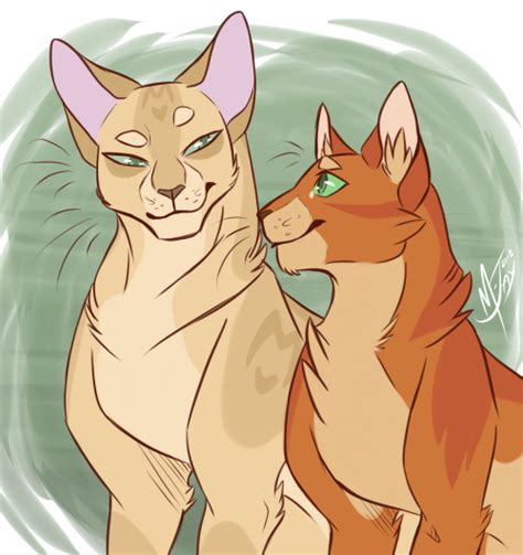 Sandstorm And Firestar Warriorcat Warrior Cats Art Warrior Cats Fan