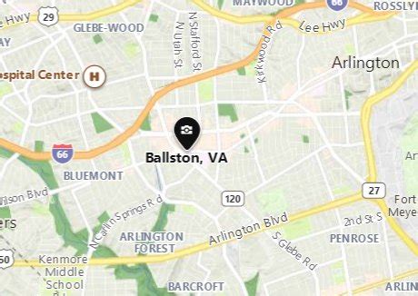 Where is Ballston [Arlington nbhd], Virginia? see regional map & more