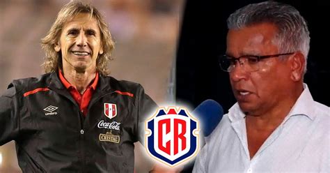 Ricardo Gareca Vicepresidente de la Fedefútbol Leonardo Vargas dio