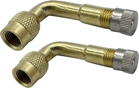 Amazon Pc Universal Degree Tire Valve Extension Adapter Brass