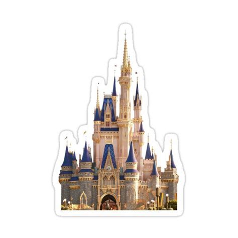 Cinderellas Castle Sticker For Sale By Choneycutt In 2024 Disney