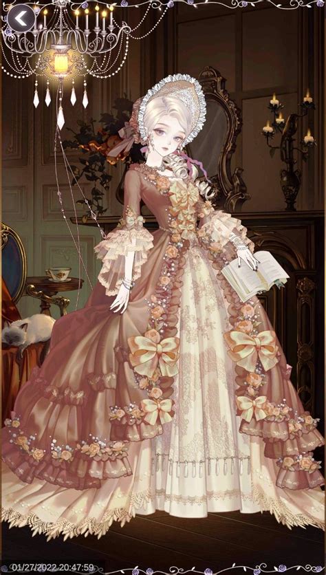 Pin by Mokota Kitsaragi on anime clothing | Rococo dress, Anime dress, Princess ball gowns