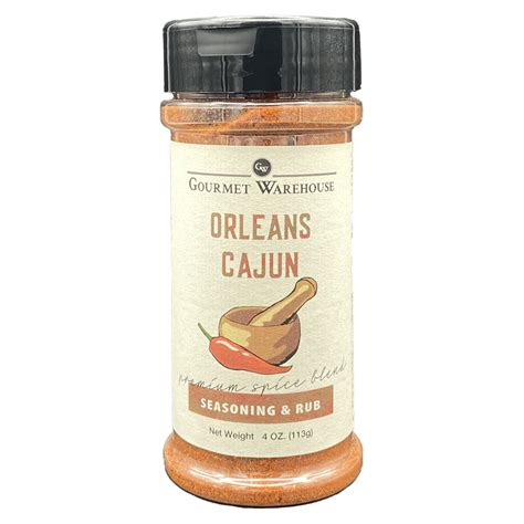 ORLEANS CAJUN SPICE RUB » Gourmet Warehouse cajun seasoning