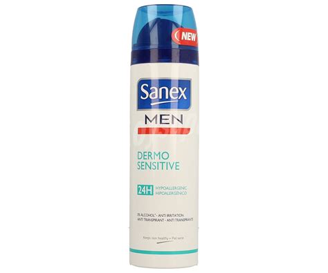 Sanex Desodorante Dermo Men Sensitive hipoalergénico 24h sin alcohol y