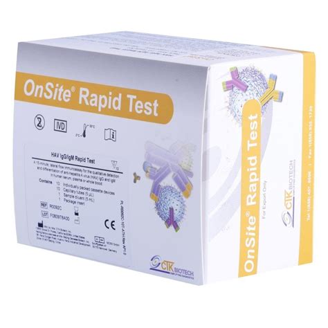 HAV IgG/IgM Rapid 10 Test Pack - quicklab.store