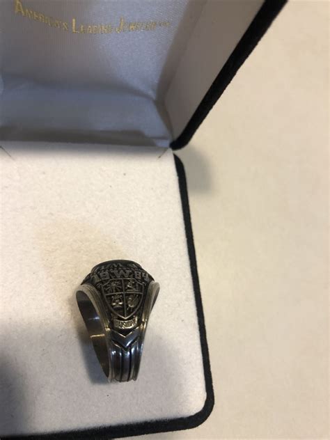 Vtg 1984 Wadsworth HS Class Ring “unfinished” - Gem