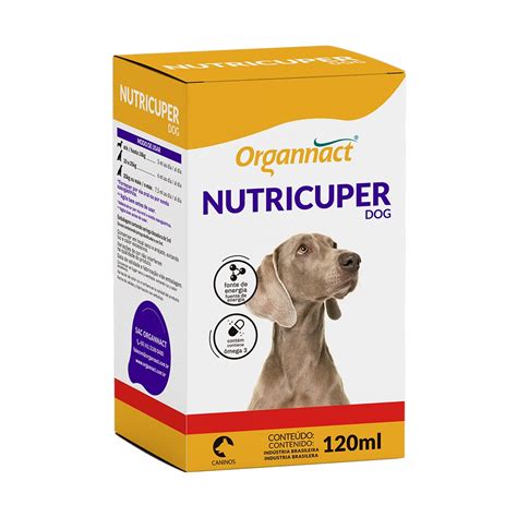 Suplemento Vitamínico Para Cães Nutricuper Dog Organnact Submarino