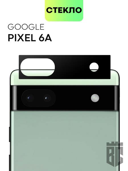 Стекло на камеру телефона Google Pixel 6A (Гугл Пиксель 6А), защитное ...