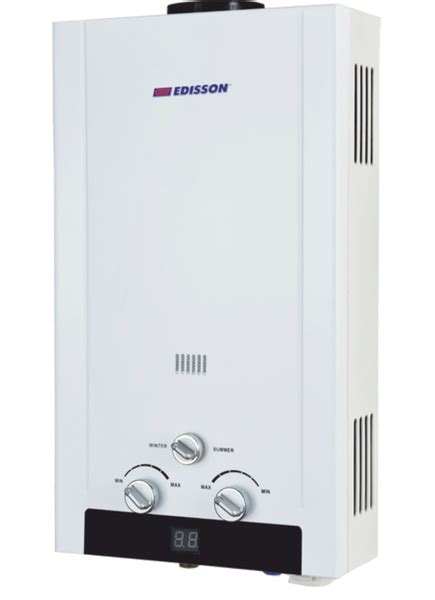 Водонагреватель газовый EDISSON H 20 D - купить с доставкой по выгодным ...