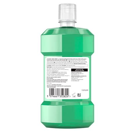 LISTERINE Smart Rinse Mild Mint 500ml Academy Plus