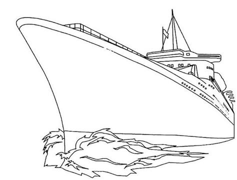 Рисунок ледокола для детей карандашом и красками