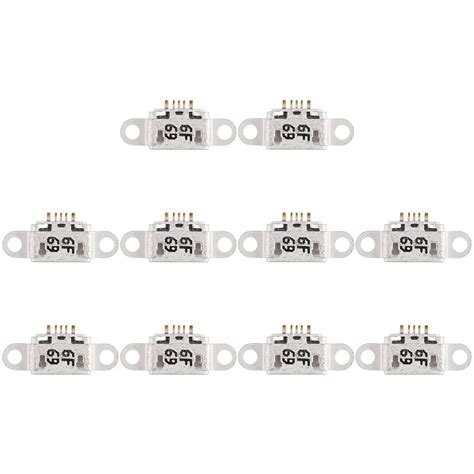 HAIJUN Mobile Phone Replacement Parts 10 PCS Charging Port Connector