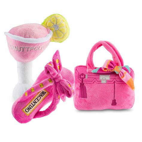 Pretty In Pink Dog Toy Bundle | My Wholesome Pet