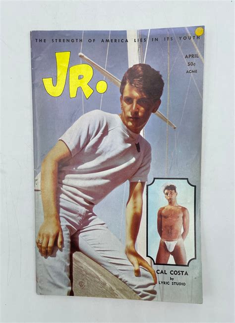 April 1966 JR Beefcake Magazine Adult Gay Gay Art Gay Interest Gay History Etsy