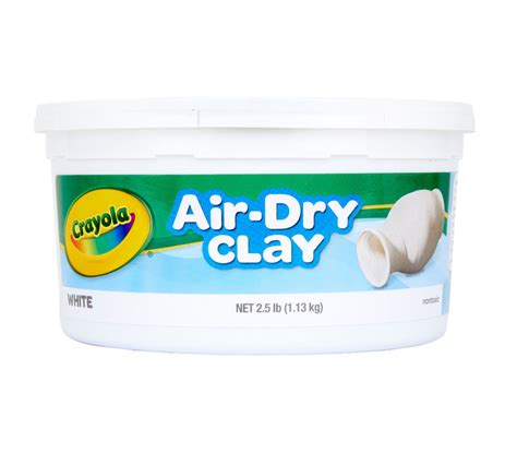 25 Lb Bucket Air Dry Clay Crayola