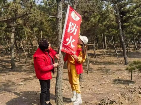 威海市妇女联合会 基层传真 森林防火巾帼行动丨文登区妇联：“她力量”织密“安全网 ” “巾帼红”共护“青山绿”