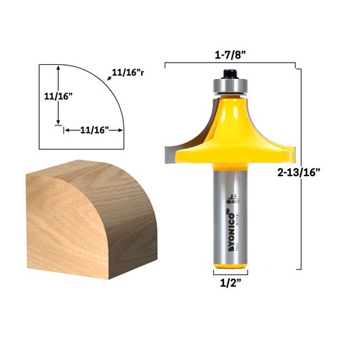 Router Bit Profiles Chart - Minga