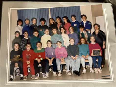 Photo de classe 5ème 3 de 1989 Collège Du Bois D aulne Copains d avant