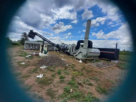 RUDRA ENGINEERS Fully Automatic Asphalt Hot Mix Plant For Road Construction Capacity