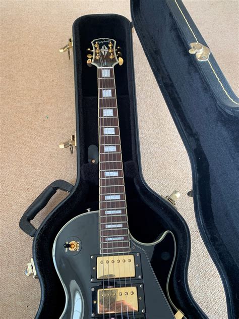 Epiphone Les Paul Custom Black Beauty 3 Pickup 1996 2019 Ebony