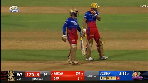 Dinesh Karthik Batting Highlights Runs Balls