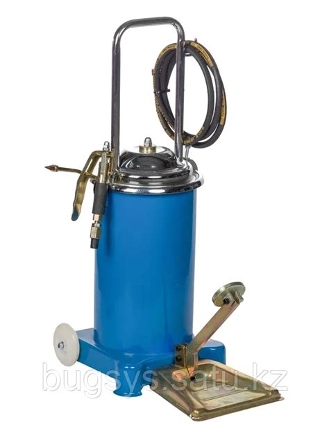 Нагнетатель солидола с ножным приводом 12л: продажа, цена в Алматы ...