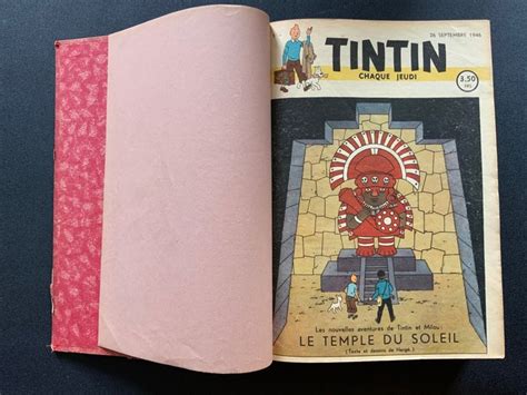 Tintin magazine Reliure amateur Années 1946 et 1947 Catawiki