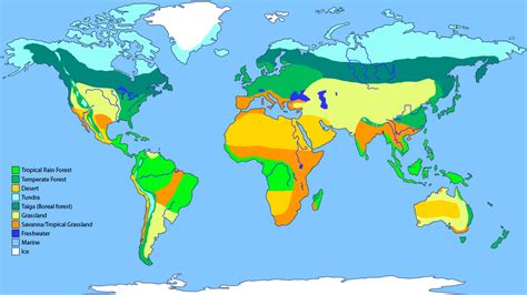 Climate Zones And Biomes Lesson 0111 TQA Explorer