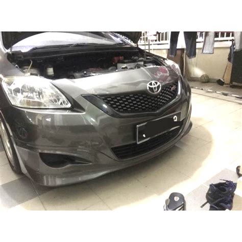 Vios Belta Front Grill Black Hitam Smoke Dugong Ncp