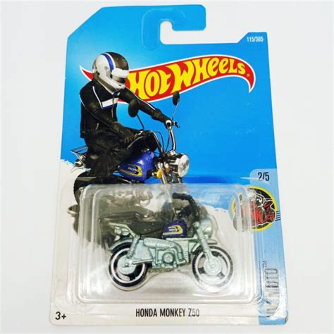 Hot Wheels Honda Monkey Z Motorcycle Mattel Hotwheels Shopee Malaysia