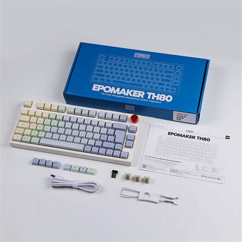 Epomaker Th Pro Hot Swappable Rgb Ghz Bluetooth Wired Mechanical Keyboard Mda Pbt