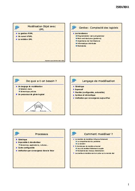 Cours Pdf De Mod Lisation Avec Uml T L Charger Cours Informatique En Pdf