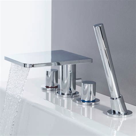 Flova Uk Annecy 4 Hole Bath Shower Mixer An4hbsm