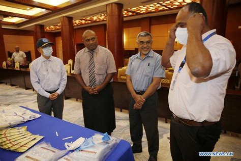 China Donates Medical Supplies To Fiji To Help Fight Covid