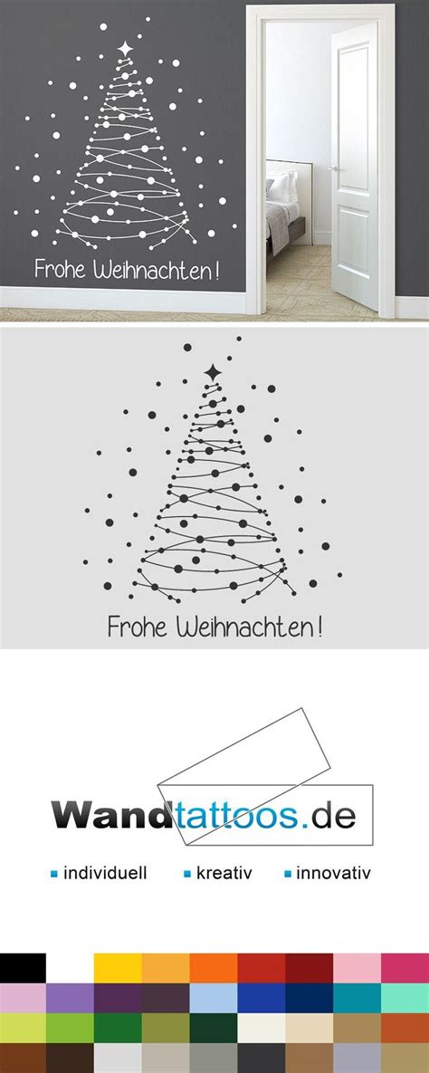 Wandtattoo Weihnachtszauber Baum Wandtattoos De Wandtattoo