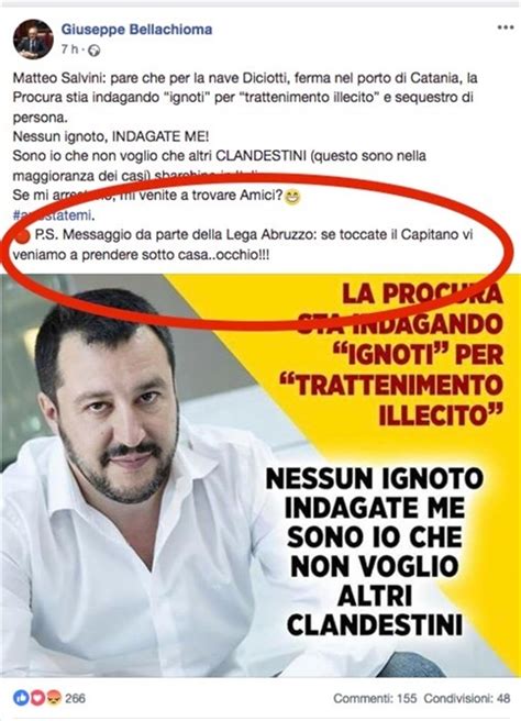 Il Post Intimidatorio Della Lega Contro La Magistratura Lettera43