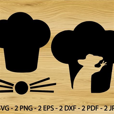 Ratatouille Silhouette Svg Etsy