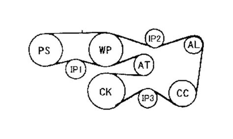 2019 Toyota Tacoma Serpentine Belt Diagram