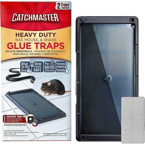 Catchmaster Heavy Duty Baited Rat Glue Trap 404sd Home And Office