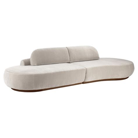 Naked Sectional Sofa 4 Piece With Beech Ash 056 5 And Paris Mouse For Sale At 1stDibs