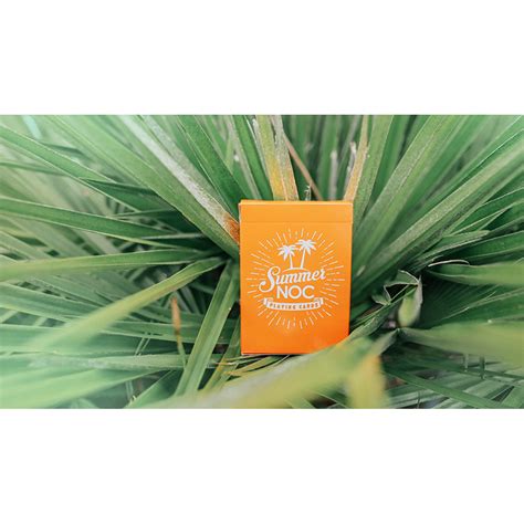 Крапленая Колода NOC Summer Orange - Магазин фокусов в Москве