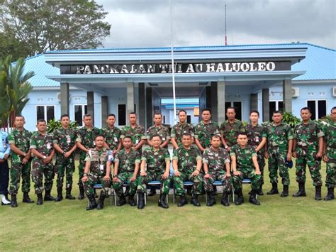 Kunjungi Lanud Halu Oleo Pangkoopsau Ii Fokus Pengembangan Bandara