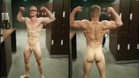 Flexing Naked In Locker Room In Front Of Other Guys P My Own Private