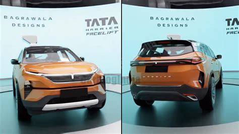 Confirmed Upgrades For Tata Harrier Facelift Car Blog India