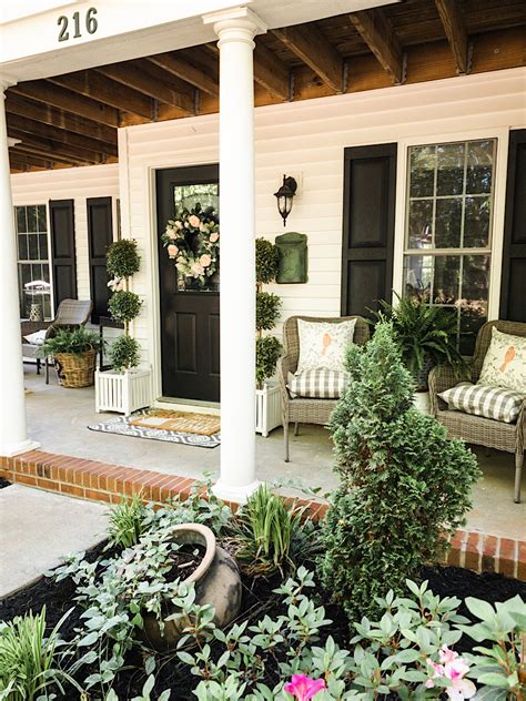 Front Porch Decor For Spring Decoomo