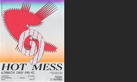 Hot Mess Comedy Show Behance