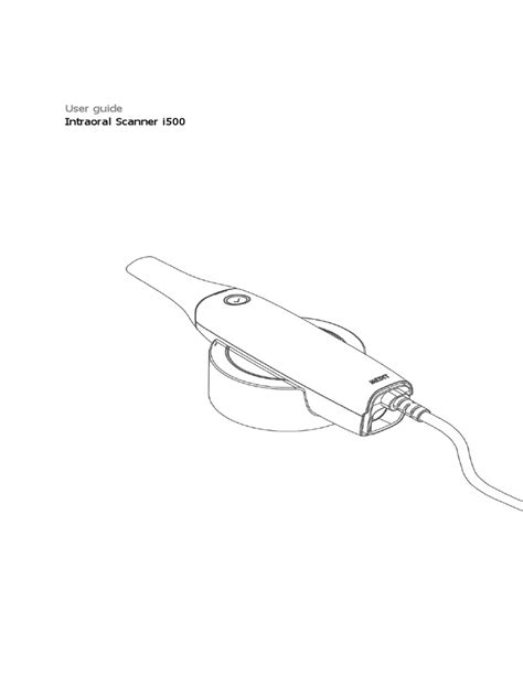Medit I500 User Guide Pdf Image Scanner Window Computing