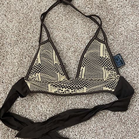 Y2k Bikini Top Y2k Coconutgirl Summer Beachy 90s Depop