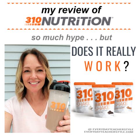 310 Nutrition Review: Does It Work? - EVERYDAY TEACHER STYLE | 310 ...