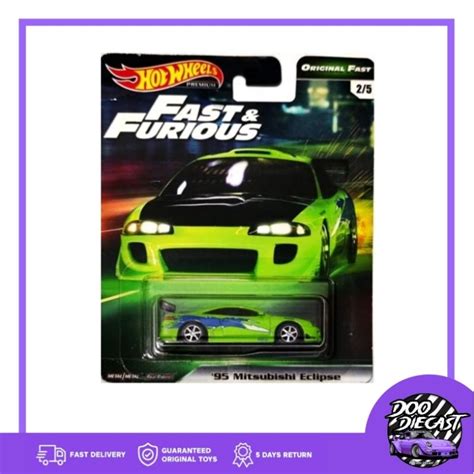 Jual Hot Wheels Fast Furious Mitsubishi Eclipse Original Fast Shopee Indonesia